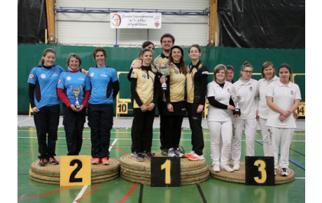 Championnat départemental en équipe de tir en salle